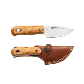 Helle Knives Eggen 12C27 Stainless Curly Birch Fixed Blade Knife For Sale