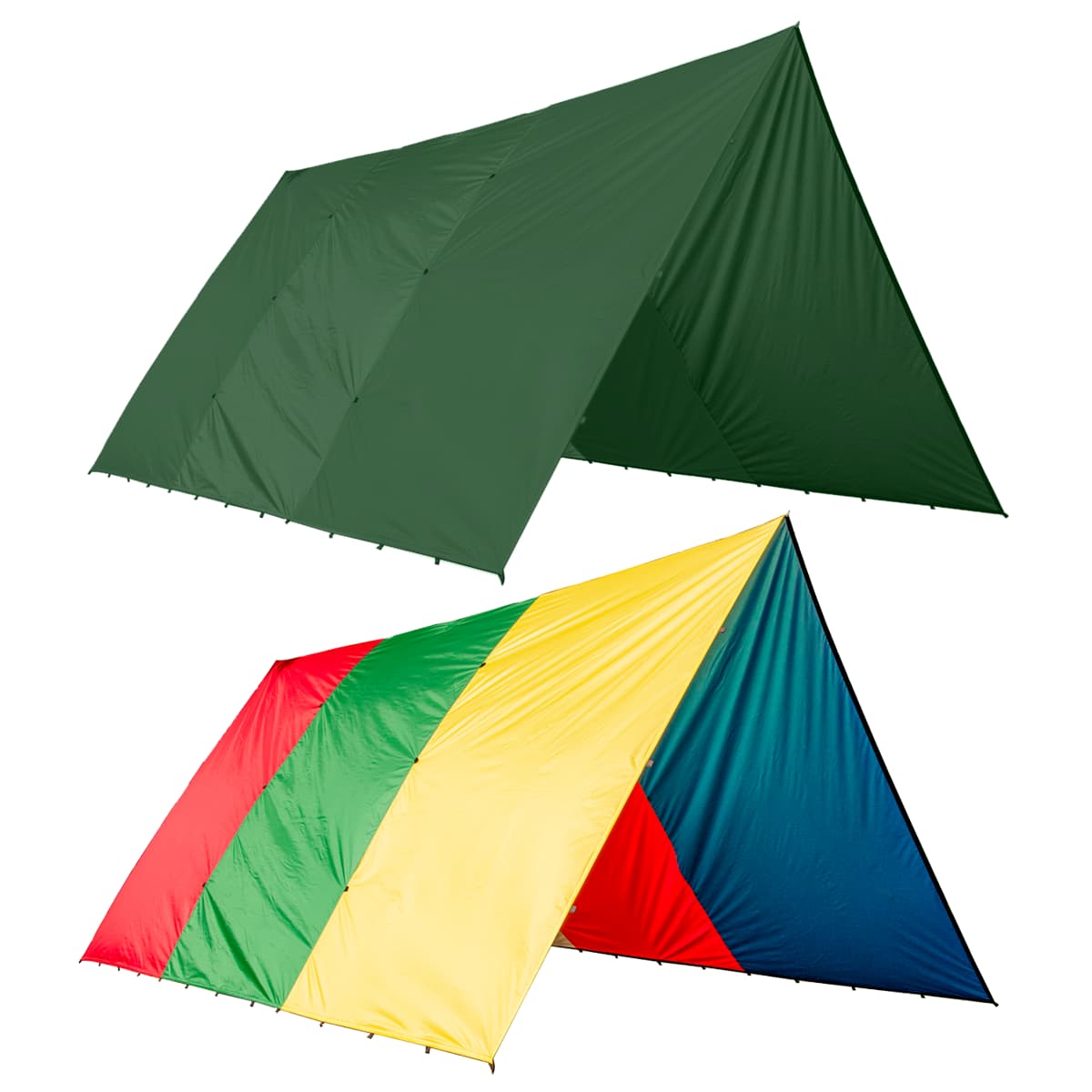 15'x15' Silnylon Tundra Tarp w Quad Loop