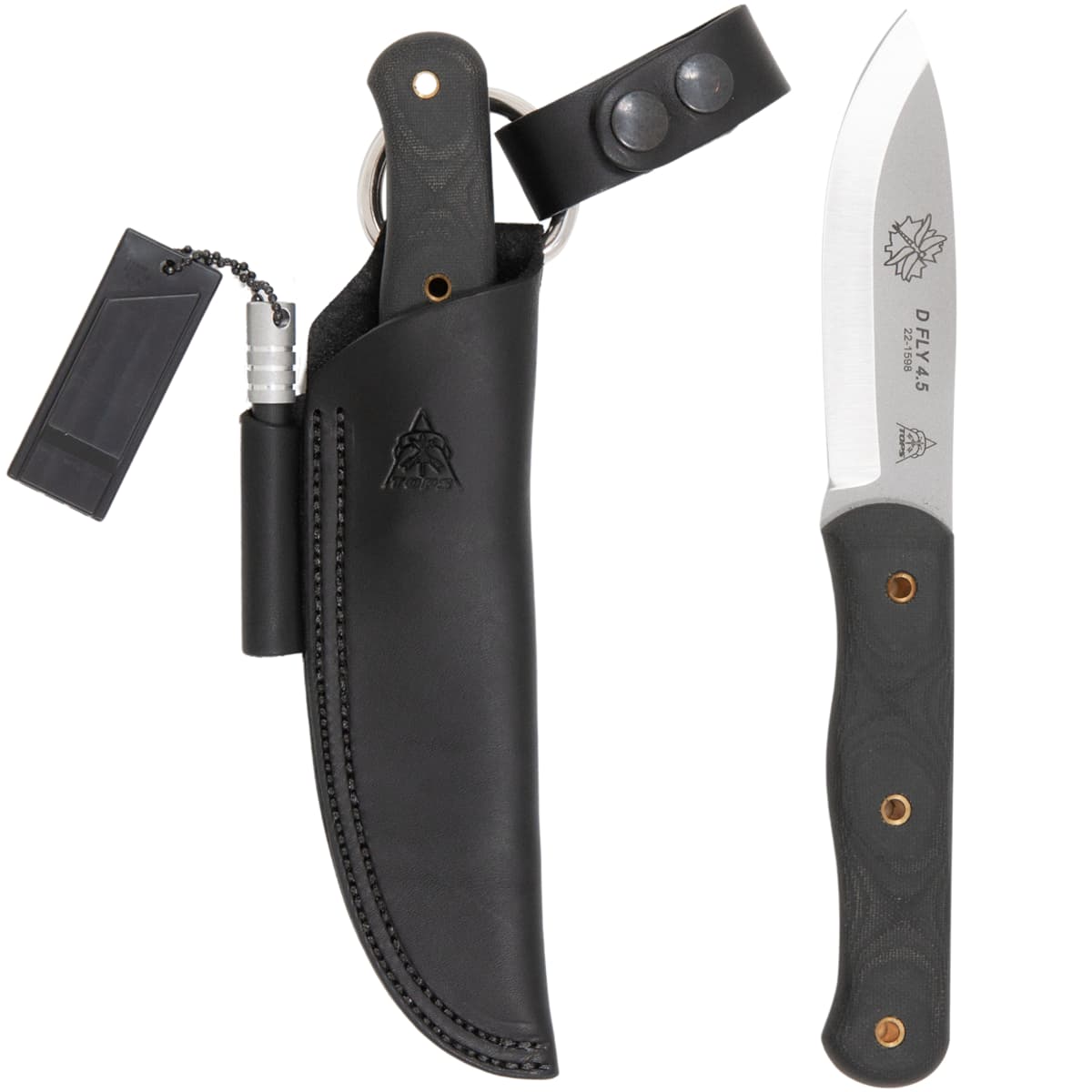 Caleb Musgrave's D-Fly 4.5 Bushcraft / Survival Knife