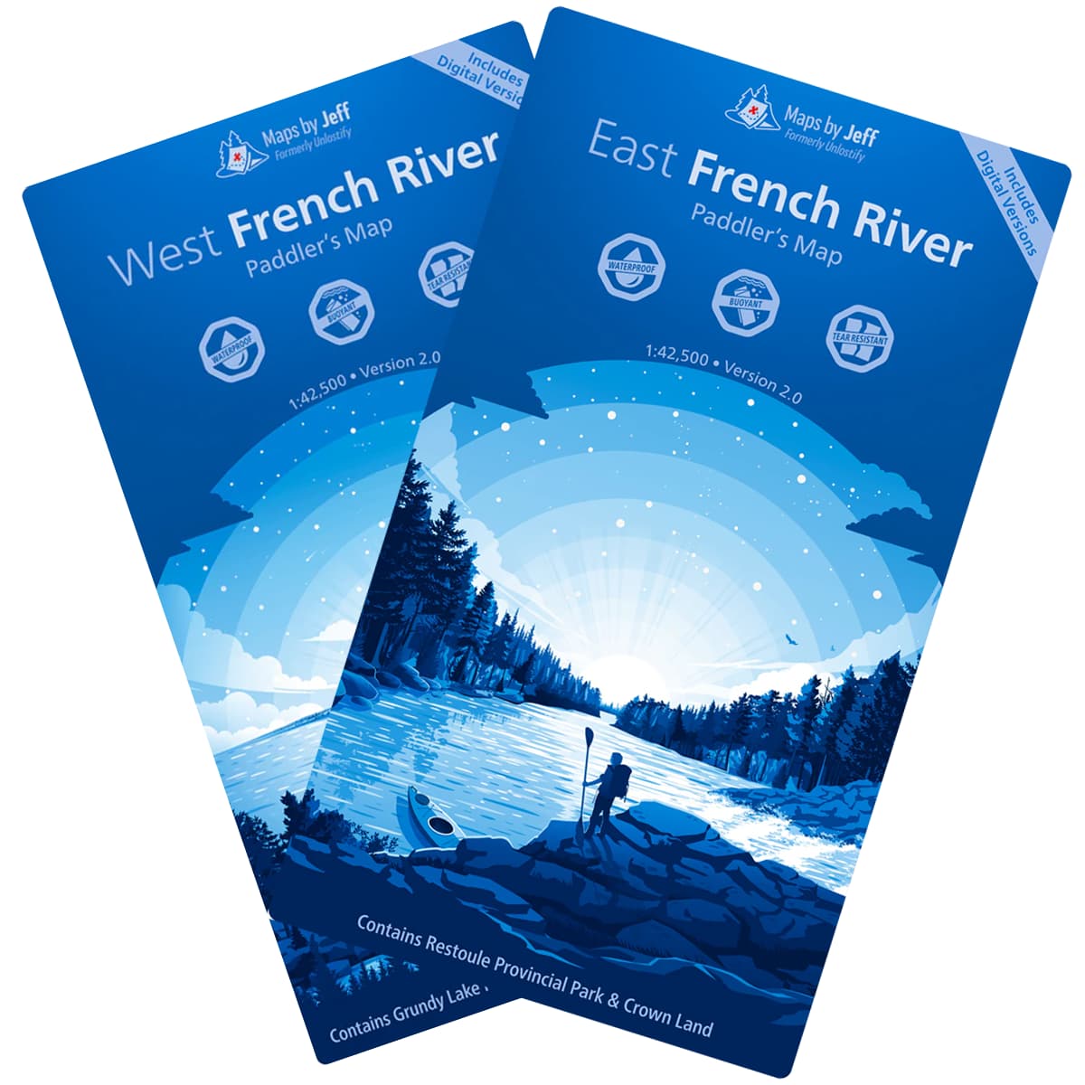 Maps By Jeff - French River Maps