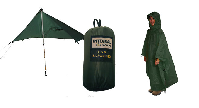 Integral Tactical 5x8 Silnylon Poncho