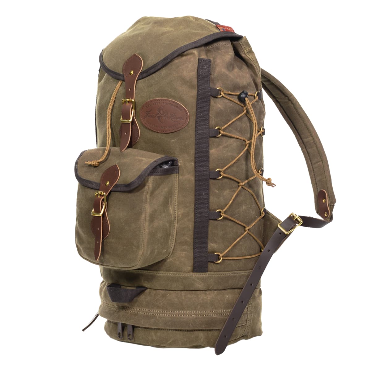 Frost River Summit Boulder Junction Pack with Padded Buckskin Shoulder Straps