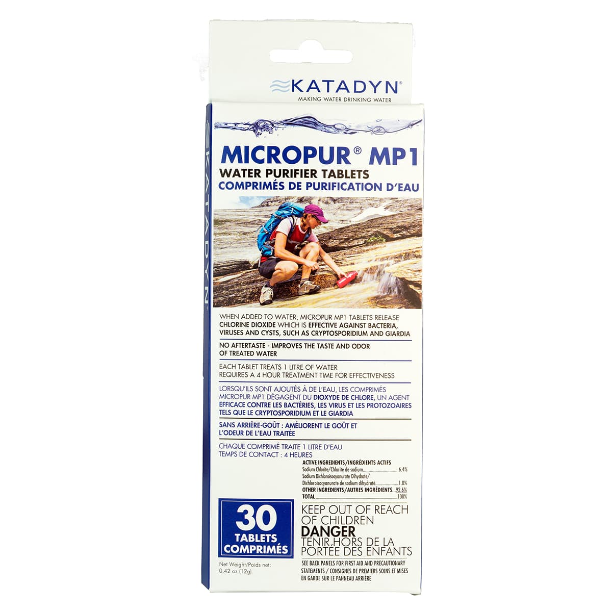 Katadyn Micropur MP1 Water Purification Tablets