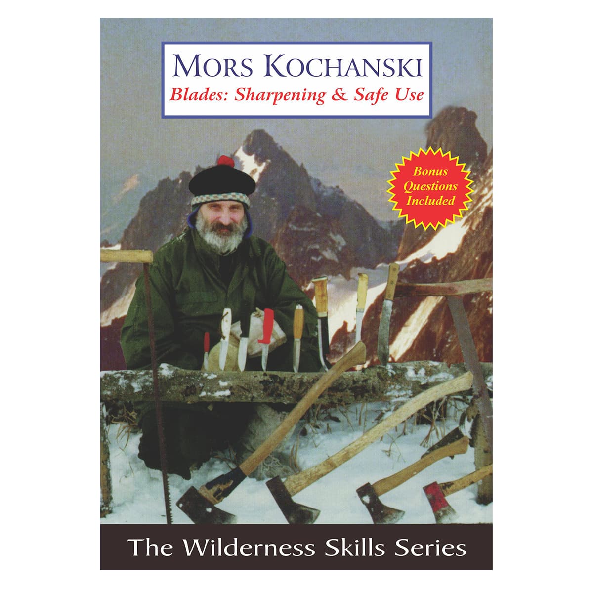 Mors Kochanski - Blades: Sharpening & Safe Use - DVD