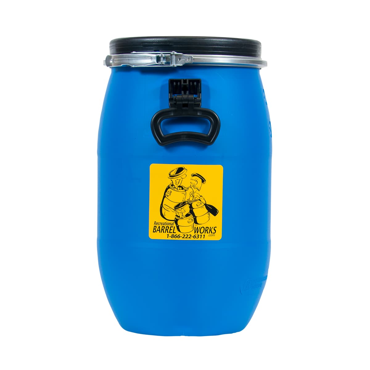 Recreational Barrel Works 30L Blue Canoe Barrel