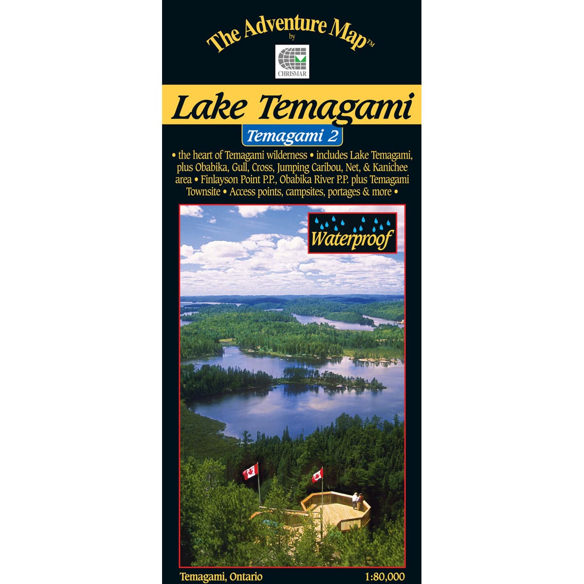 The Adventure Map Temagami 2 Lake Temagami 