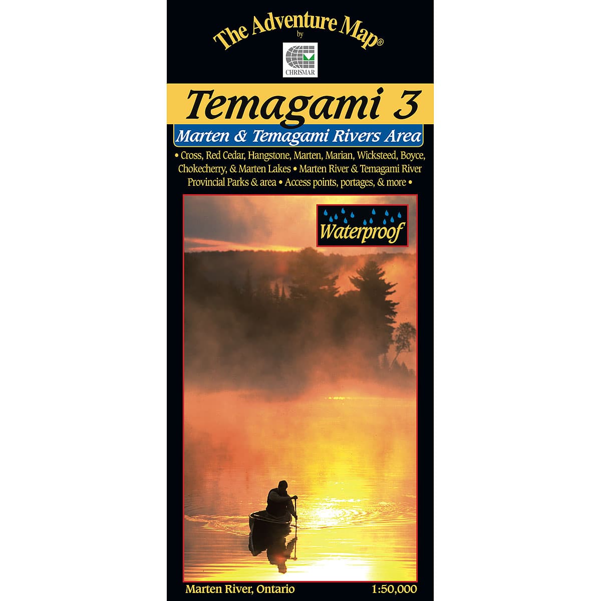 The Adventure Map Temagami 3 Marten River & Temagami River Area