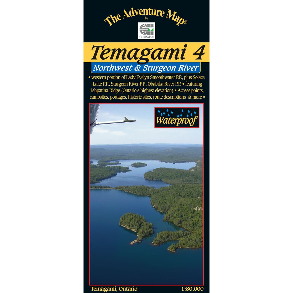 The Adventure Map Temagami 4 Northwest & Sturgeon River