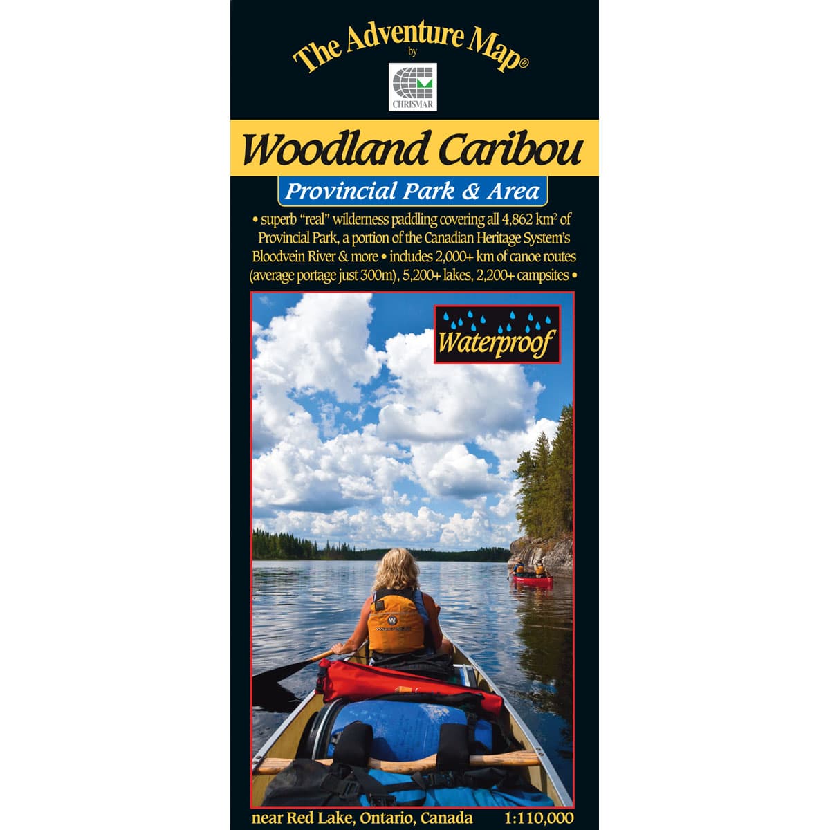 The Adventure Map Woodland Caribou Provincial Park