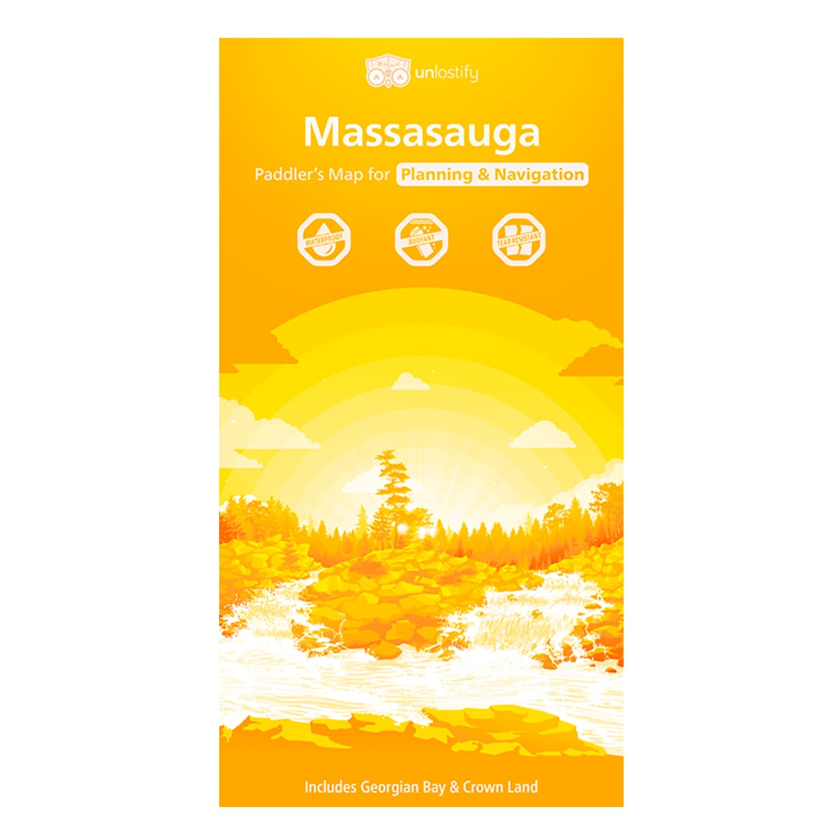 Unlostify Massassauga Camping Map