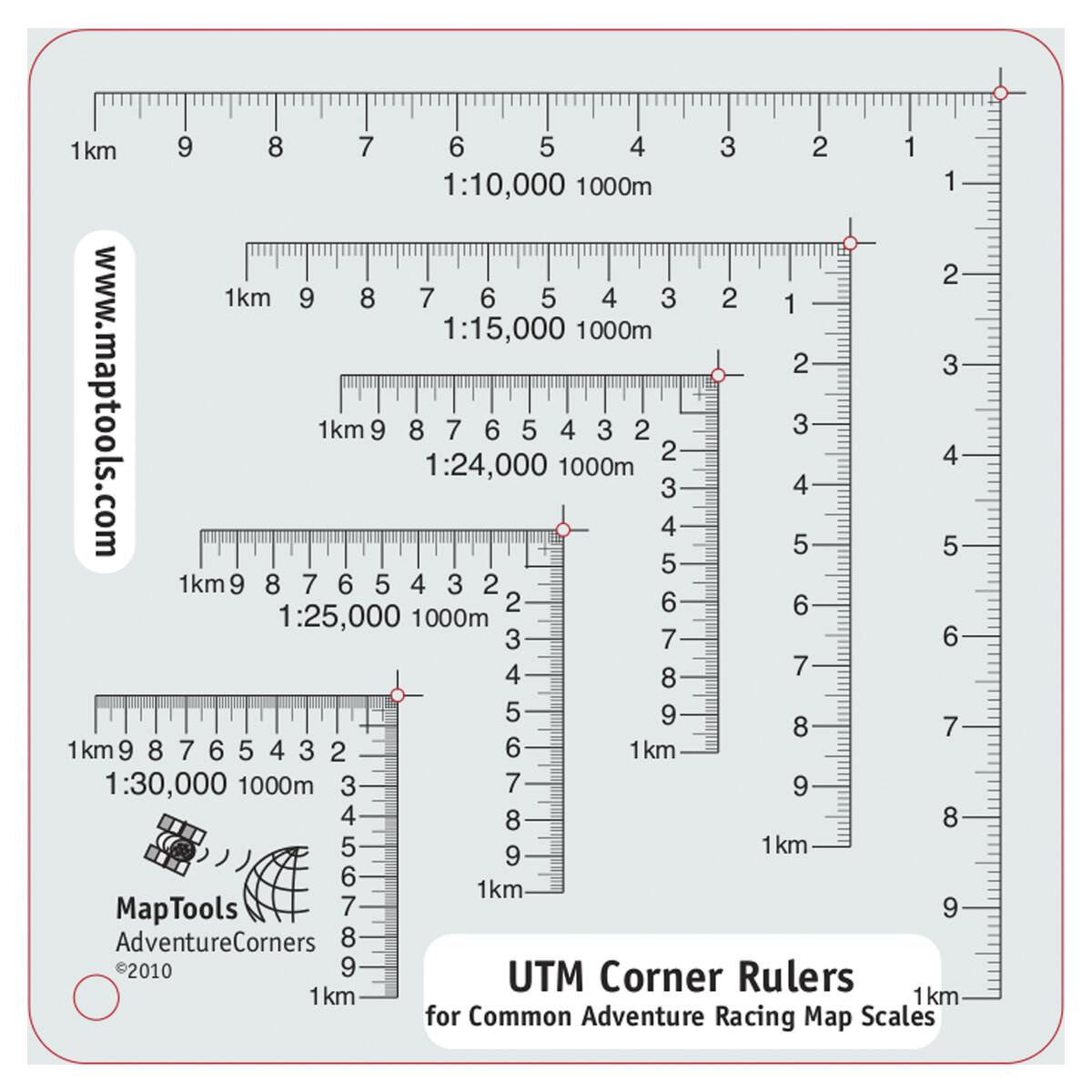 UTM Corner Ruler Adventure Racing