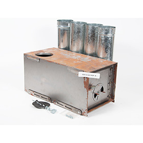Kni-Co Trekker for Esker Tents Stove Package with Pipes