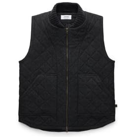Canadian Made Quilted Wool Vest