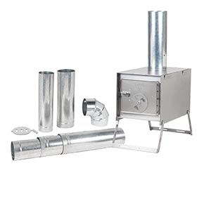 Kni-Co Alaskan Jr For Esker Classic 2 Tents Stove - Elbow