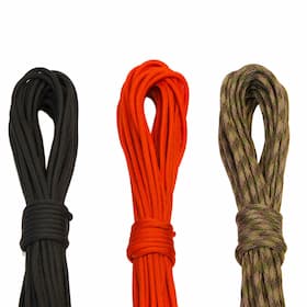 PARACORD PLANET MilSpec Paracord - 7 Strand, 550 lb or 11 Strand, 750 lb  Break Strength - USA Made 550 & 750 Outdoor Survival Cord - Parachute Cord  