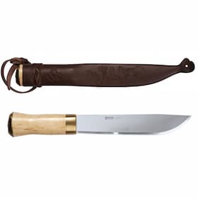 Helle Knives: Dele - Outdoor Chef Knife - Polished 12C27 Stainless