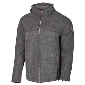 Ivanhoe Men's Ron 100% Wool Hooded Full Zip Jacket