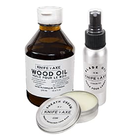 K&A Wooden Handled Tool Care Bundle