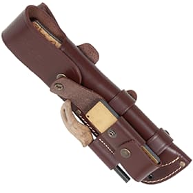 Large Full Cover Multi Carry Leather Knife Sheath