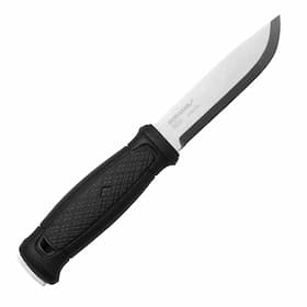  Morakniv Carbon Steel Fixed-Blade Bushcraft Knife with Sheath,  Black, 4.3 Inch : Tactical Fixed Blade Knives : Sports & Outdoors