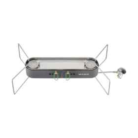 Optimus Gemini II Double Burner Isobutane Canister Fuel Stove