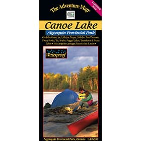 The Adventure Map Algonquin Canoe Lake 