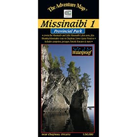 The Adventure Map® Missinaibi 1 - Lakes Area
