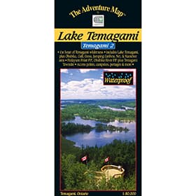The Adventure Map Temagami 2 Lake Temagami 