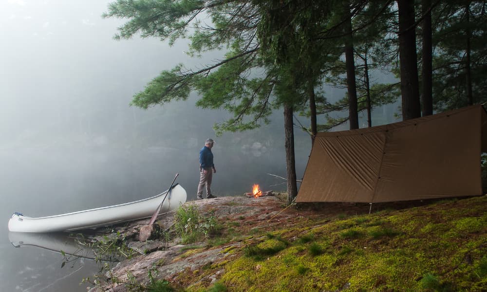 Tarps on the Beach