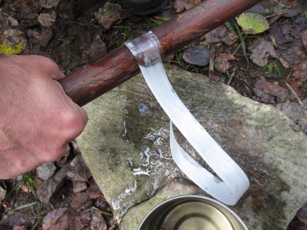 Wrapping FORJ Tape Around Paddle