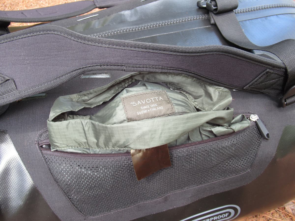 Savotta Water Carrying Bag in a pouch