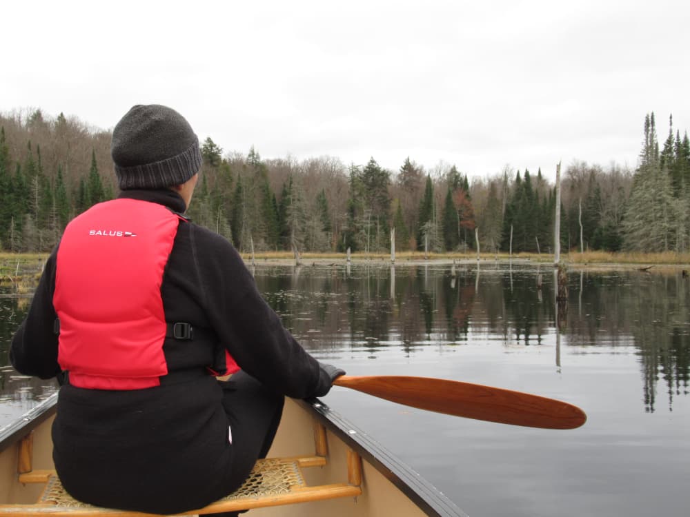 Lake Paddle in Ontario, Canada