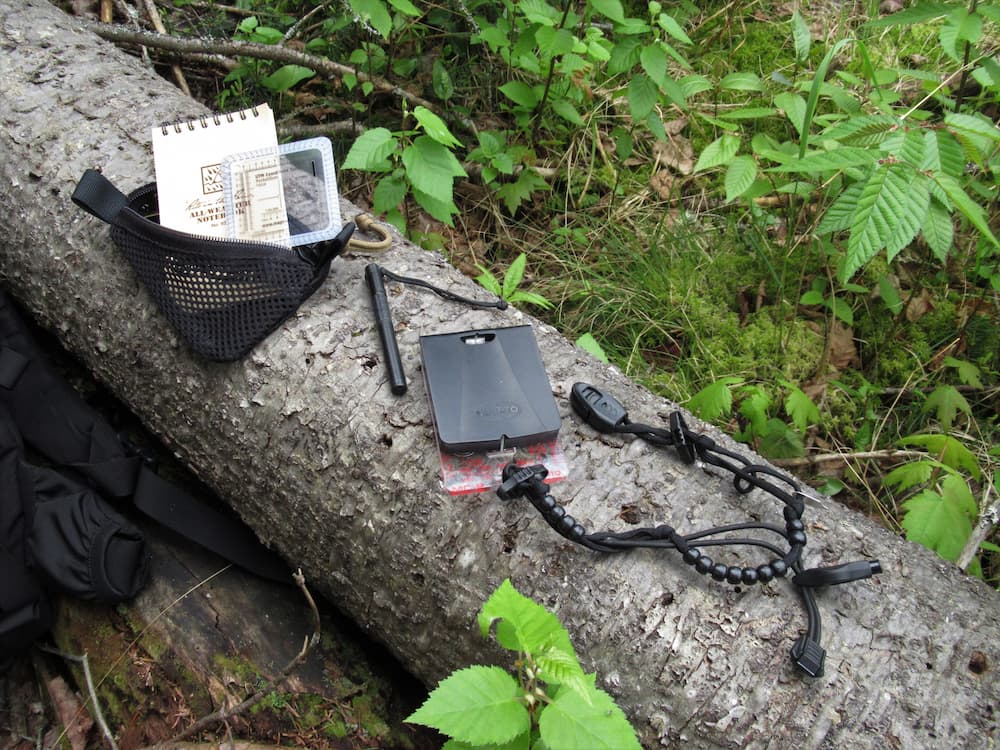 Day trip Land Nav kit content