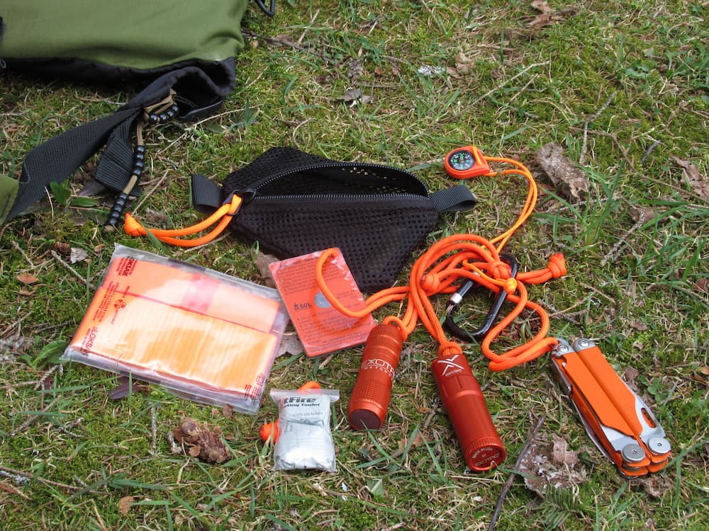 Emergency Kit stored in Savotta Trinket Pouch